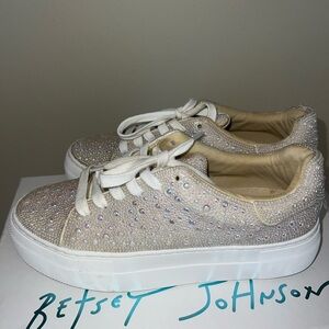 Betsey Johnson Women's sparkles Sneakers